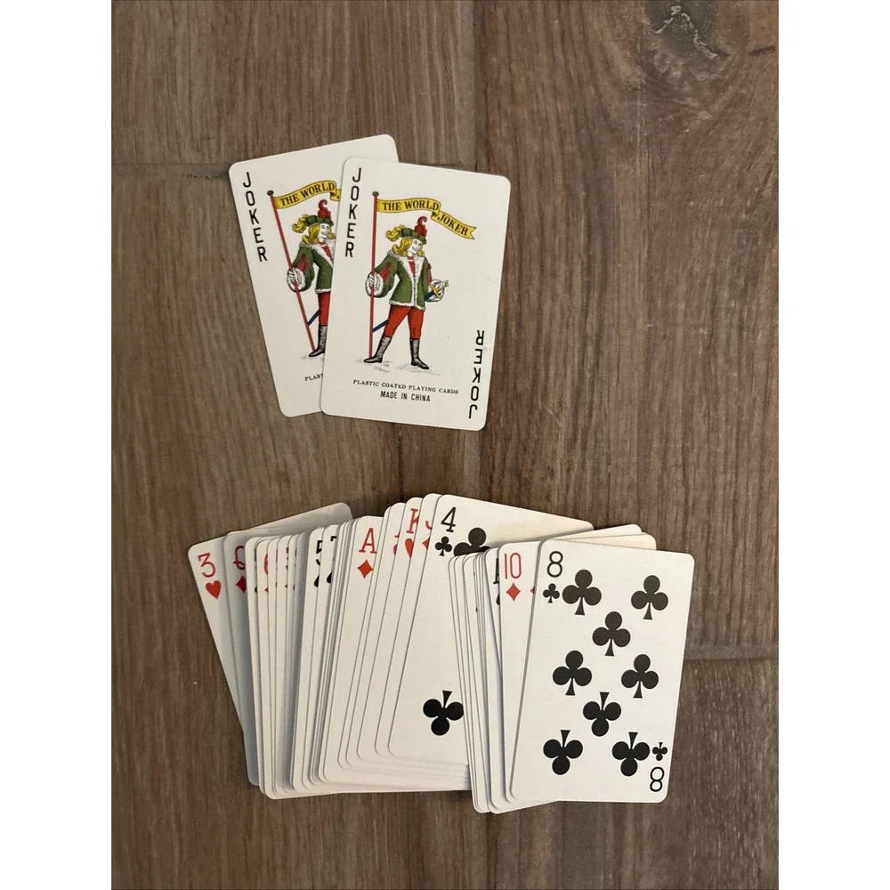 Vera Bradley 100% Plastic Playing Cards. Complete Set Of‎ 52 + 2 Jokers